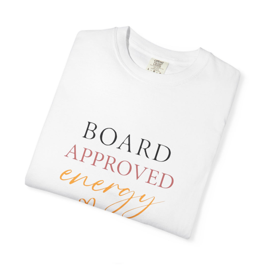 Board Approved Energy Tee (White)  | Verified Society.Co