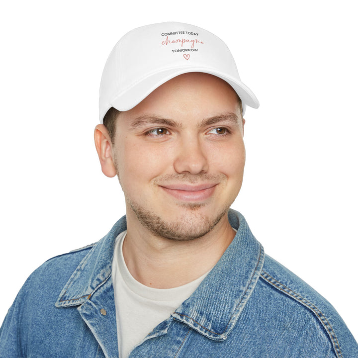 Committee Today Champagne Tomorrow Cap | Verified Society.Co