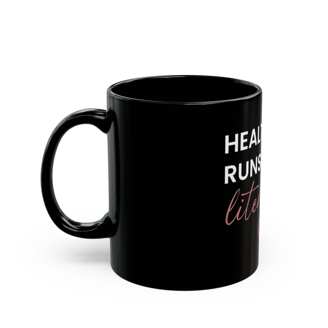Healthcare Runs on Us Mug | Verified Society
