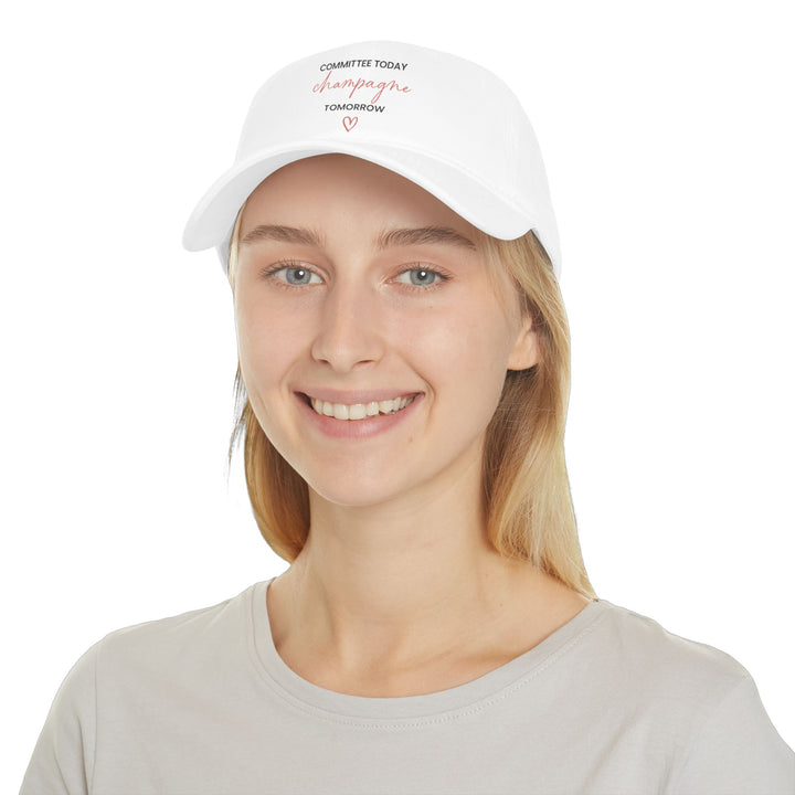 Committee Today Champagne Tomorrow Cap | Verified Society.Co