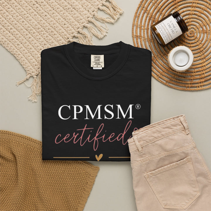CPMSM Certified Tee (Black) | Verified Society.Co