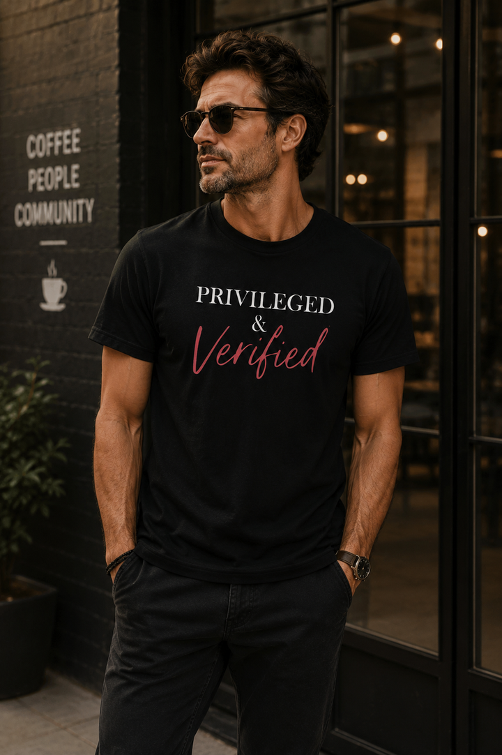 Primary Source Verified Tee (Black) | Verified Society.Co