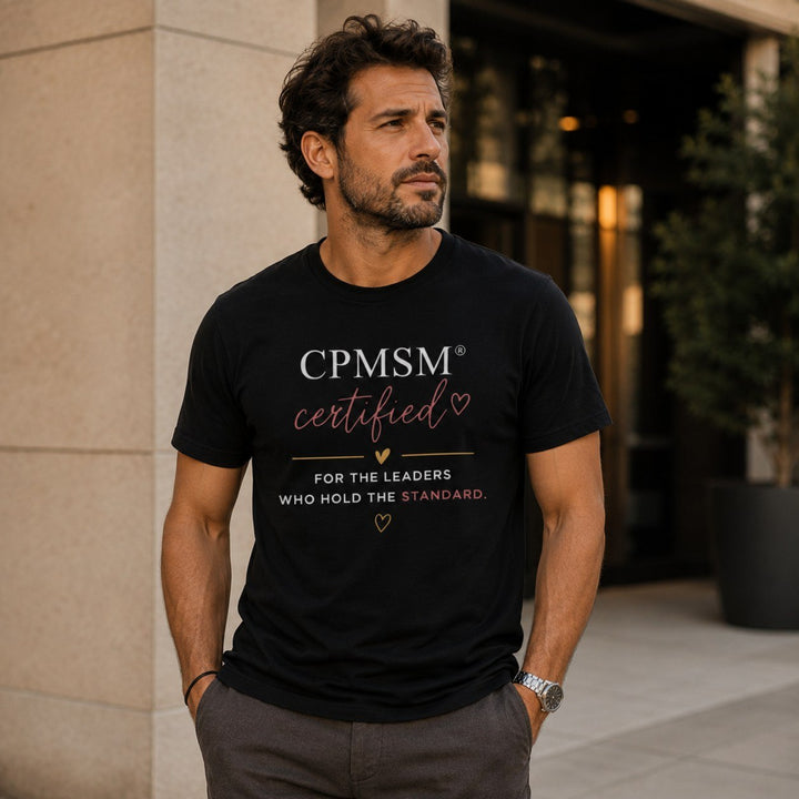 CPMSM Certified Tee (Black) | Verified Society.Co