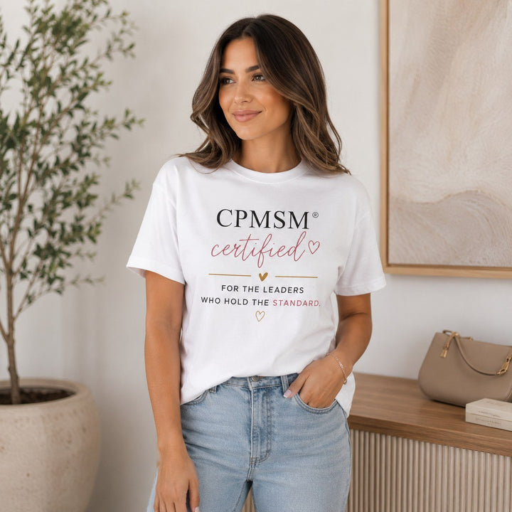 CPMSM Verified Tee (White) | Verified Society.Co