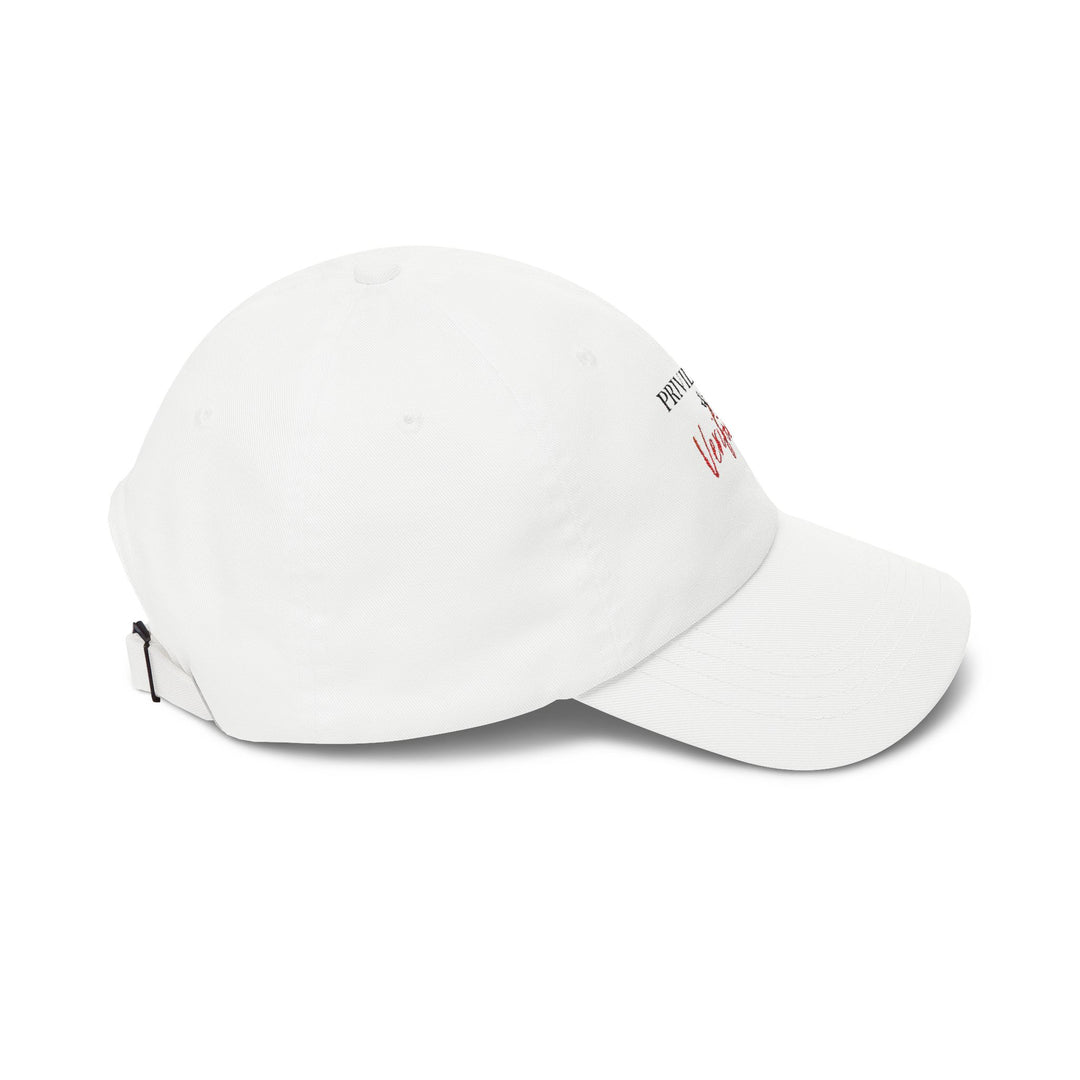 Privileged & Verified Cap (White) | Verified Society.Co