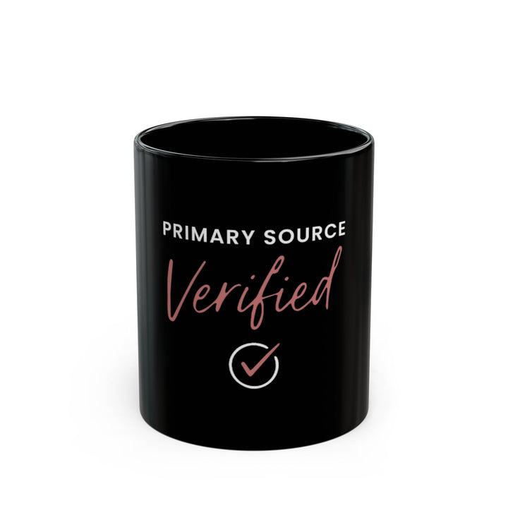 Primary Source Verified Mug | Verified Society.Co