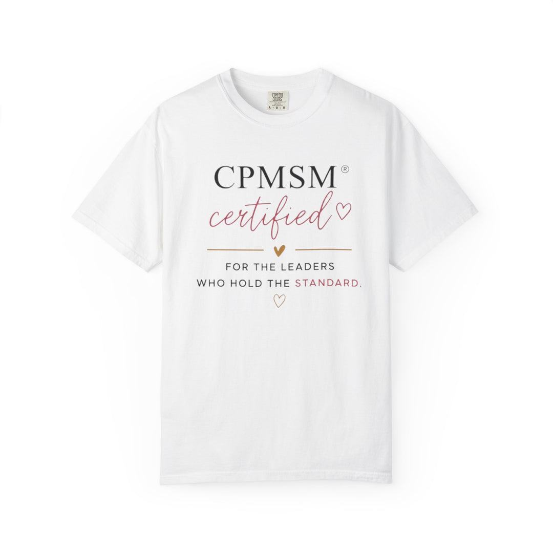 CPMSM Verified Tee (White) | Verified Society.Co