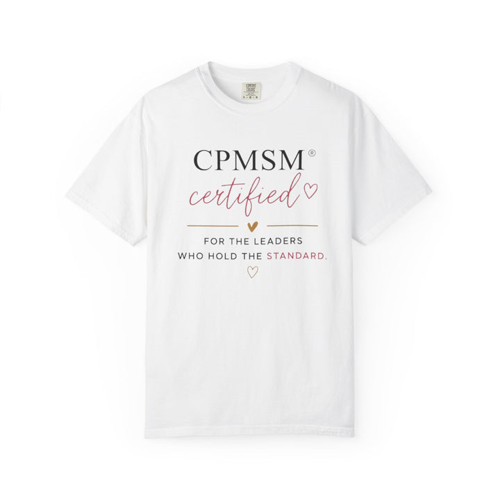 CPMSM Verified Tee (White) | Verified Society.Co