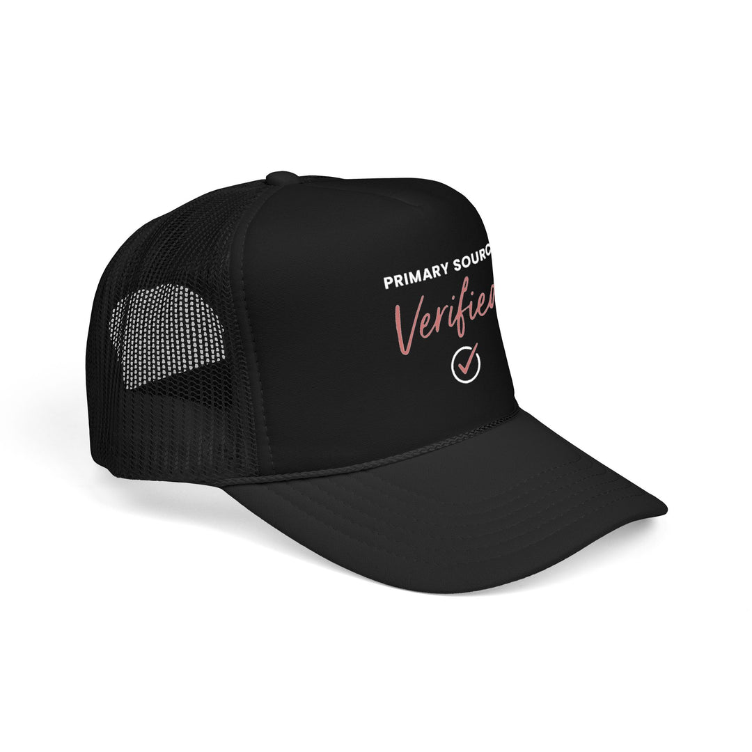 Primary Source Verified Cap (Black) | Verified Society.Co